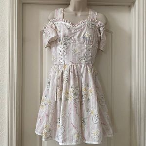 NWOT Liz‎ Lisa Floral Flower Summer Spring Dress Kawaii Cottagecore
